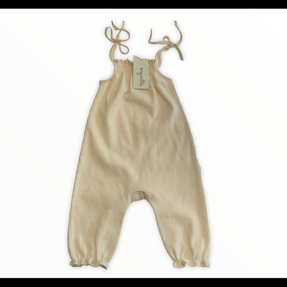 NWT Vignette Ivory Victoria Romper (6-12 mo) - Picture 2 of 6